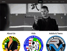 Tablet Screenshot of myrtlebeachmartialarts.net